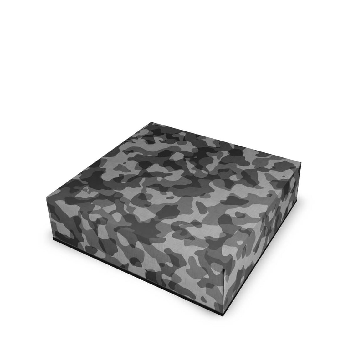 Capa Anti Poeira Xbox 360 Slim - Camuflagem Cinza - Pop Arte Skins - foto 2