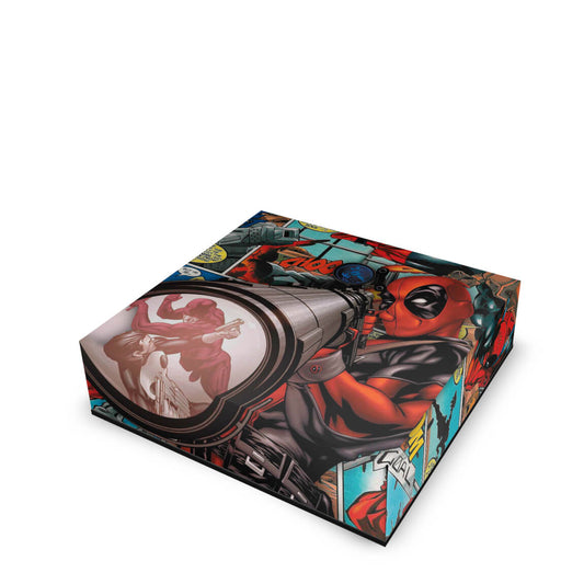 Xbox 360 Slim Capa Anti Poeira - Deadpool