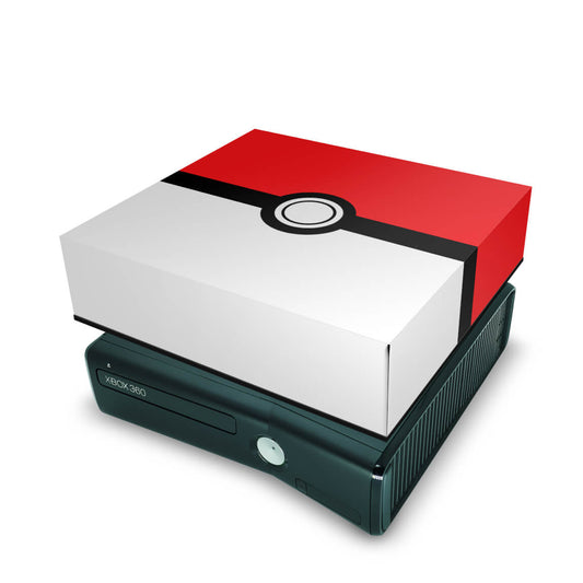 Xbox 360 Slim Capa Anti Poeira - Pokemon Pokebola
