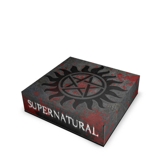 Xbox 360 Slim Capa Anti Poeira - Sobrenatural