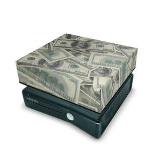 Capa Anti Poeira Xbox 360 Slim - Dollar Money Dinheiro
