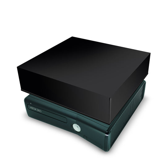 Xbox 360 Slim Capa Anti Poeira - Preta All Black