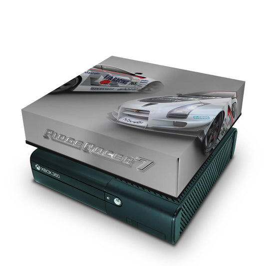 Xbox 360 Super Slim Capa Anti Poeira - Ridge Racer 2