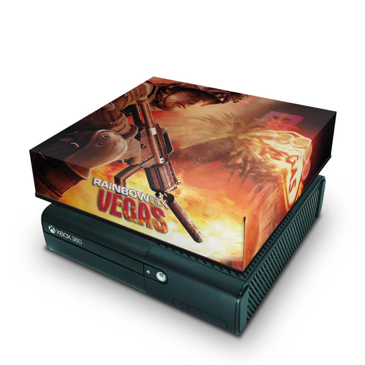 Xbox 360 Super Slim Capa Anti Poeira - Rainbow Six Vegas
