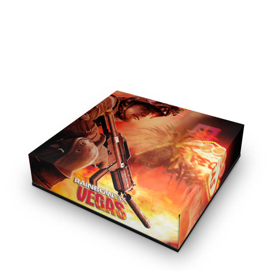 Xbox 360 Super Slim Capa Anti Poeira - Rainbow Six Vegas