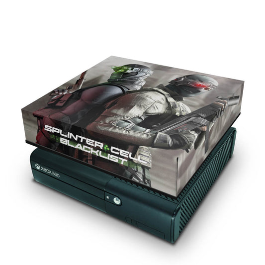 Xbox 360 Super Slim Capa Anti Poeira - Splinter Cell Conviction