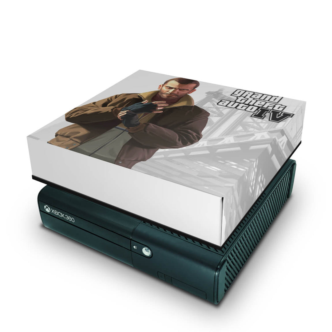Capa Anti Poeira Xbox 360 Super Slim - Gta Iv