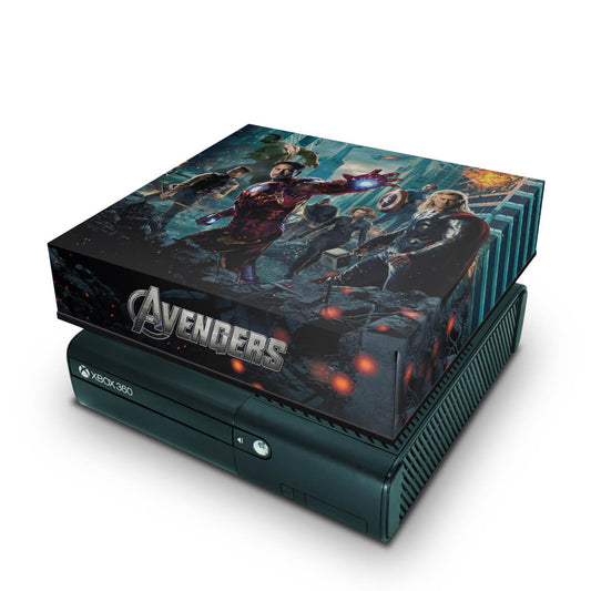 Xbox 360 Super Slim Capa Anti Poeira - Avengers Vingadores