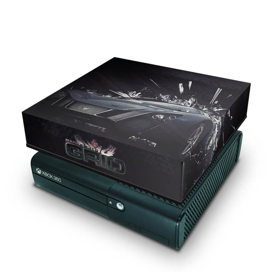 Xbox 360 Super Slim Capa Anti Poeira - Race Driver Grid