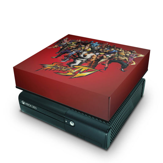 Xbox 360 Super Slim Capa Anti Poeira - Street Fighter 4 #a