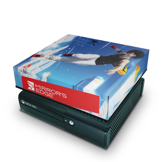 Xbox 360 Super Slim Capa Anti Poeira - Mirrors Edge