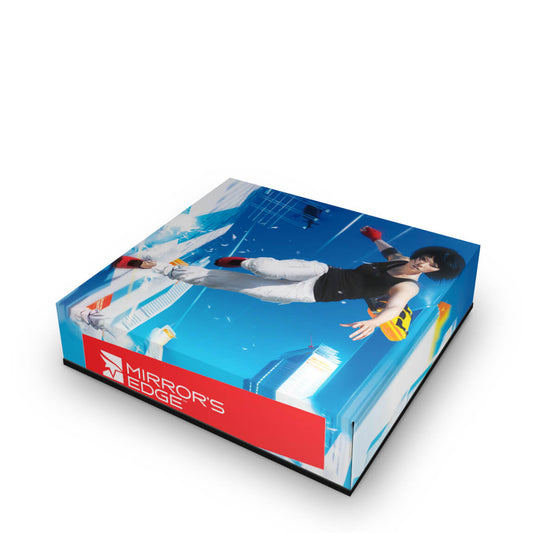 Xbox 360 Super Slim Capa Anti Poeira - Mirrors Edge