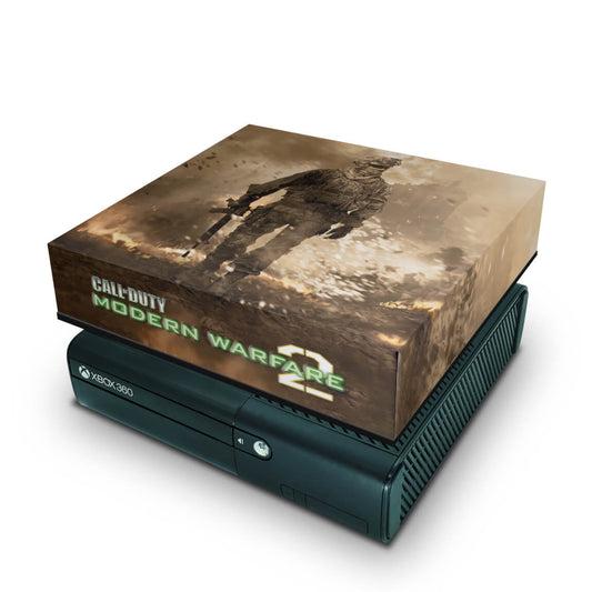 Xbox 360 Super Slim Capa Anti Poeira - Modern Warfare 2
