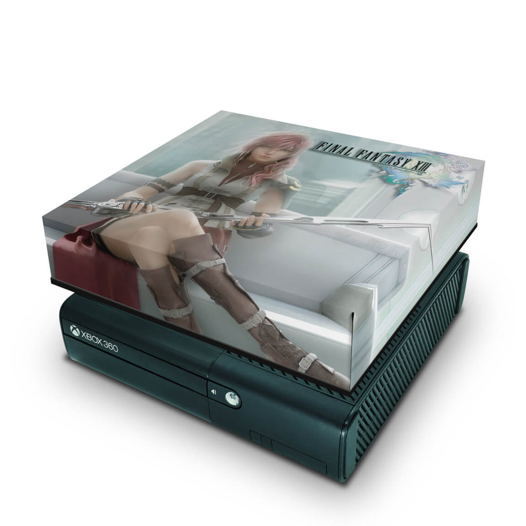 Capa Anti Poeira Xbox 360 Super Slim - Final Fantasy Xiii #a