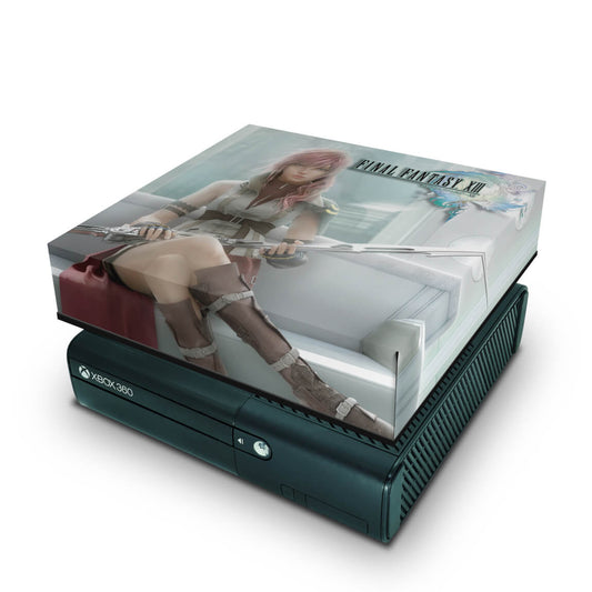 Xbox 360 Super Slim Capa Anti Poeira - Final Fantasy Xiii #a
