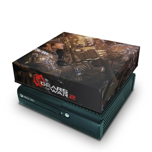 Xbox 360 Super Slim Capa Anti Poeira - Gears Of War 2