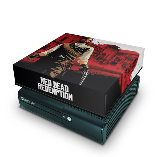 Xbox 360 Super Slim Capa Anti Poeira - Red Dead Redemption