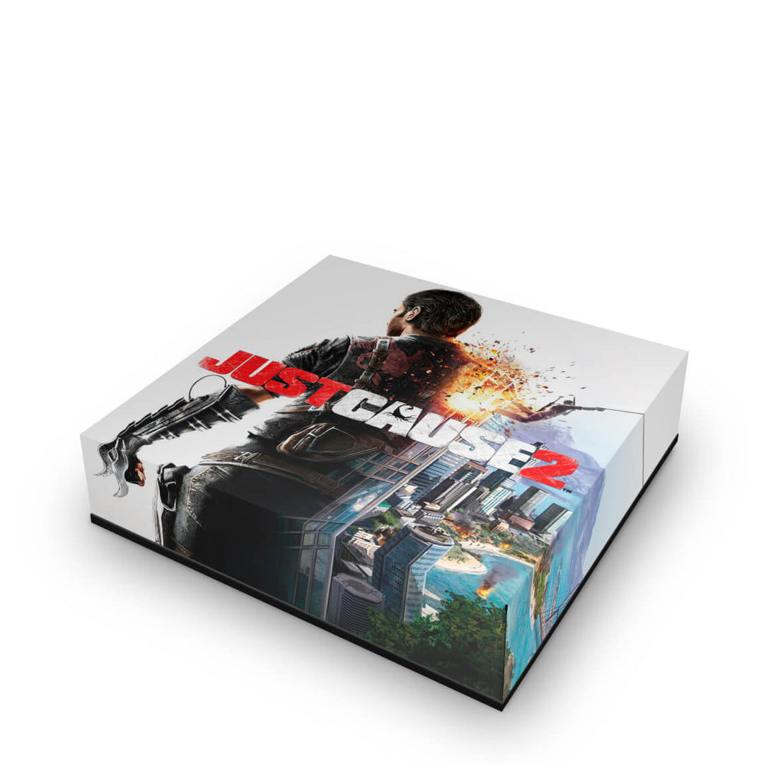 Capa Anti Poeira Xbox 360 Super Slim - Just Cause 2 - Pop Arte Skins - foto 2