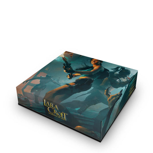 Xbox 360 Super Slim Capa Anti Poeira - Lara Croft Temple Osiris