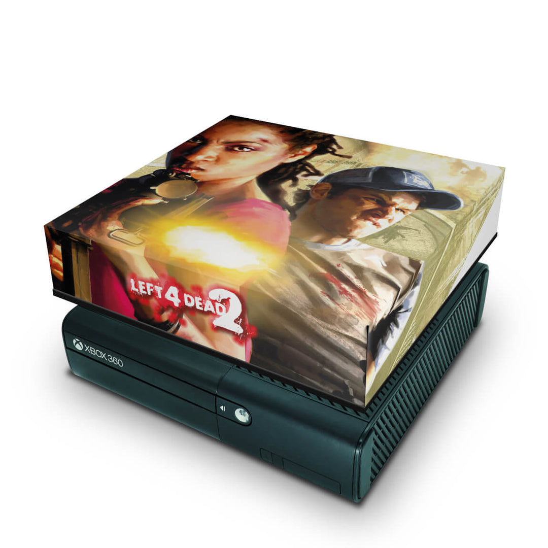Capa Anti Poeira Xbox 360 Super Slim - Left 4 Dead 2
