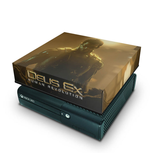 Xbox 360 Super Slim Capa Anti Poeira - Deus Ex
