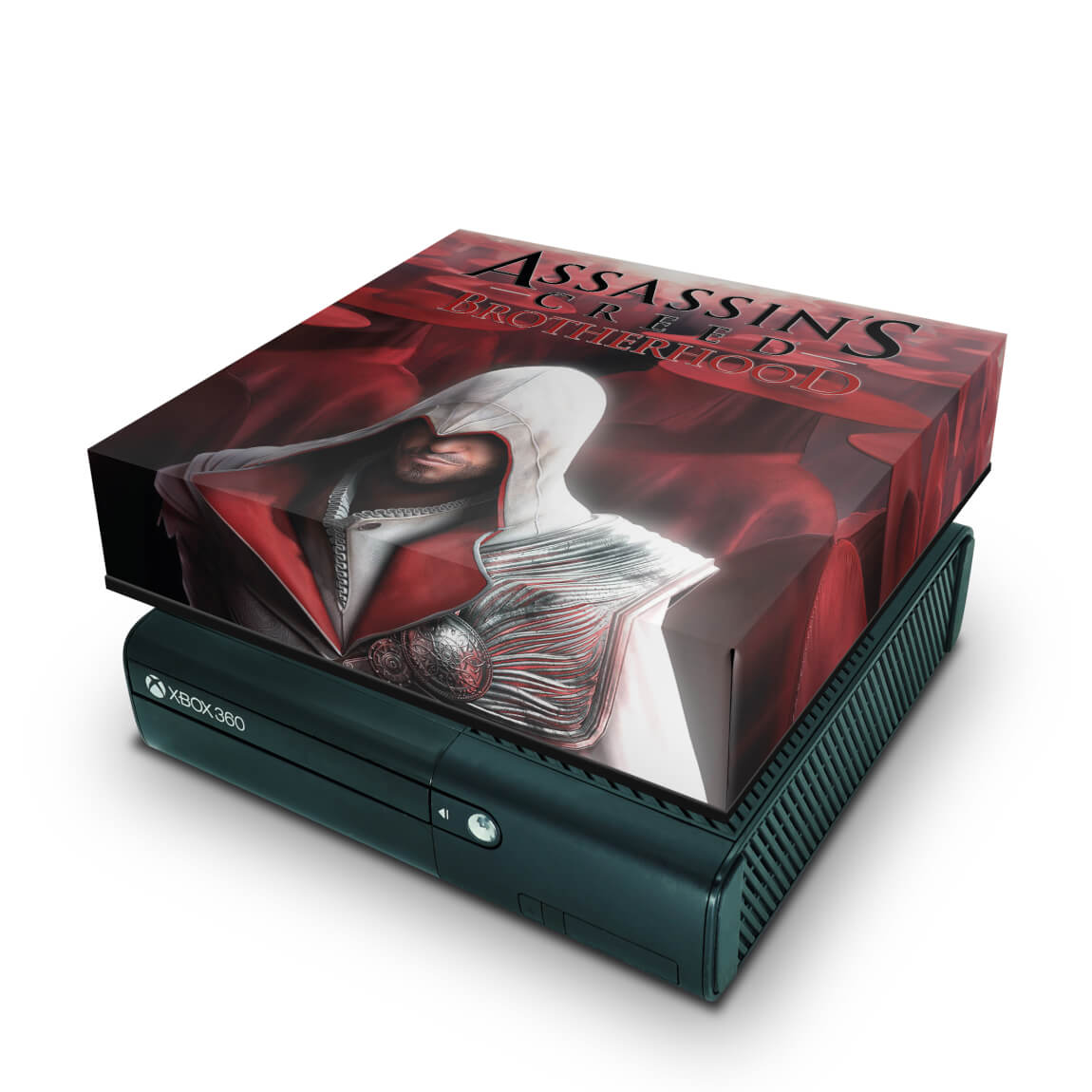 Xbox 360 Super Slim Capa Anti Poeira - Assassins Creed Brotherwood #A