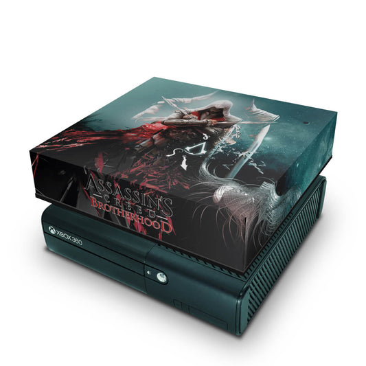 Xbox 360 Super Slim Capa Anti Poeira - Assassins Creed Brotherwood #C