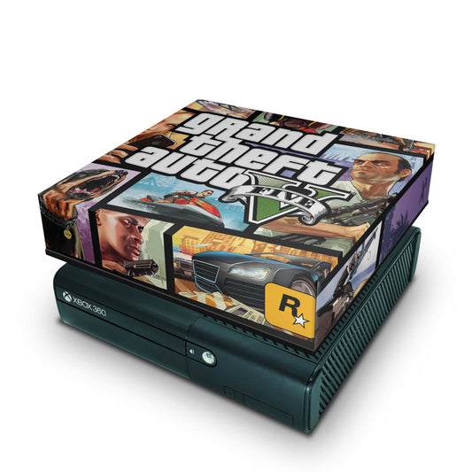 Xbox 360 Super Slim Capa Anti Poeira - Gta V