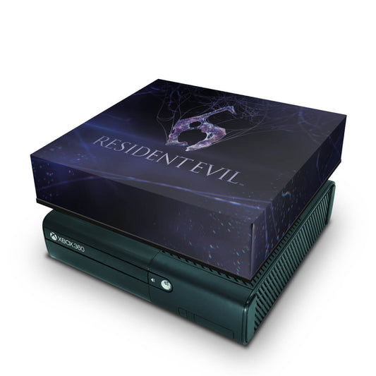 Xbox 360 Super Slim Capa Anti Poeira - Resident Evil 6