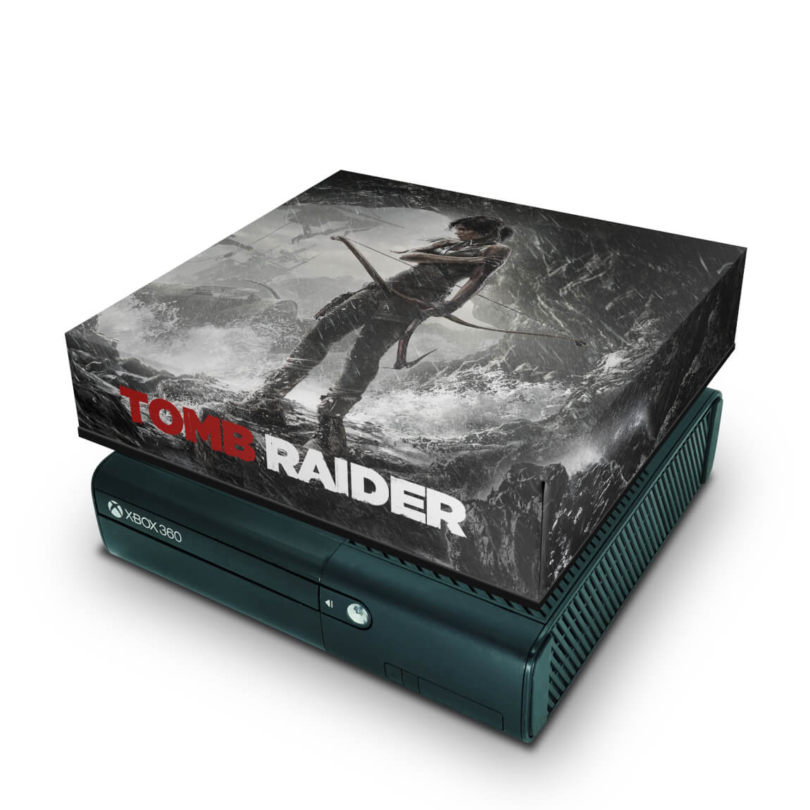 Xbox 360 Super Slim Capa Anti Poeira - Tomb Raider