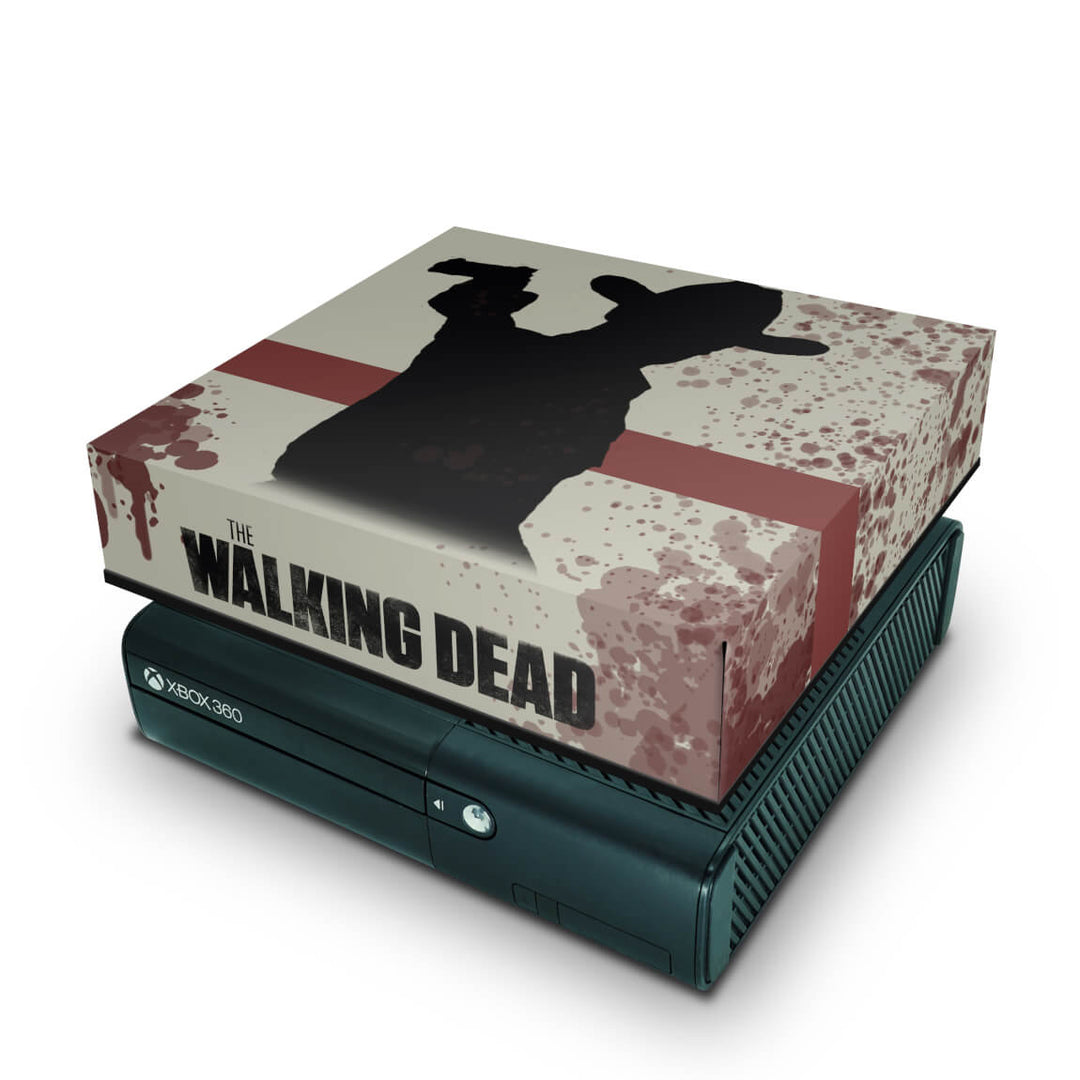 Capa Anti Poeira Xbox 360 Super Slim - The Walking Dead #a
