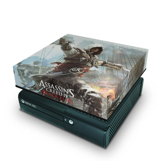 Xbox 360 Super Slim Capa Anti Poeira - Assassins Creed IV Black Flag