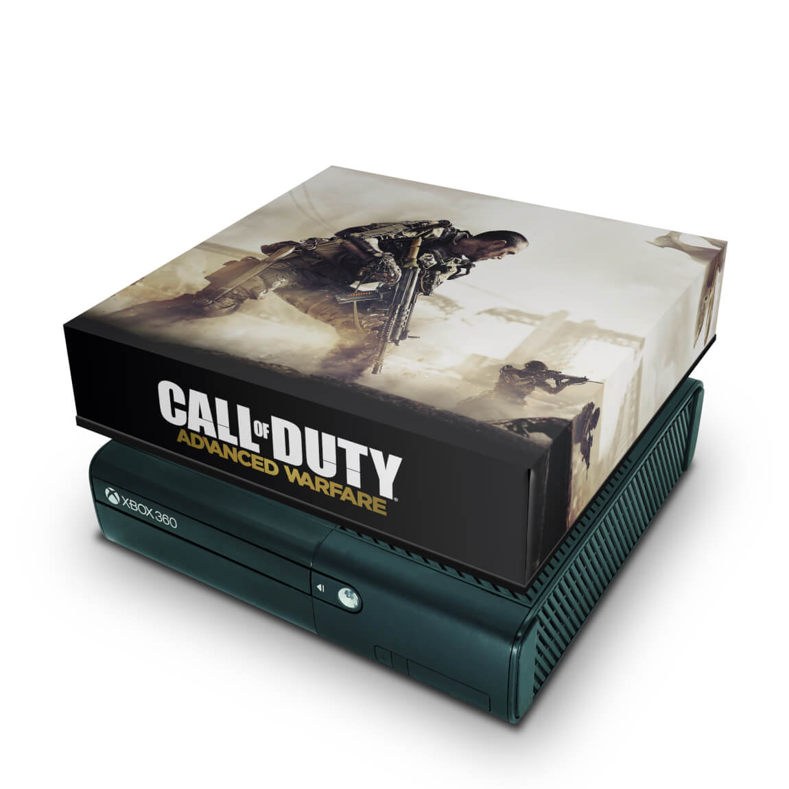 Xbox 360 Super Slim Capa Anti Poeira - Call Of Duty Modern Warfare