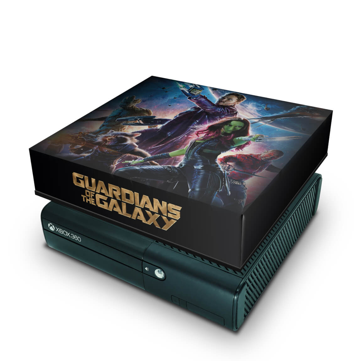 Xbox 360 Super Slim Capa Anti Poeira - Guardiões Da Galaxia