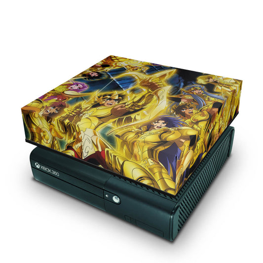 Xbox 360 Super Slim Capa Anti Poeira - Saint Seya