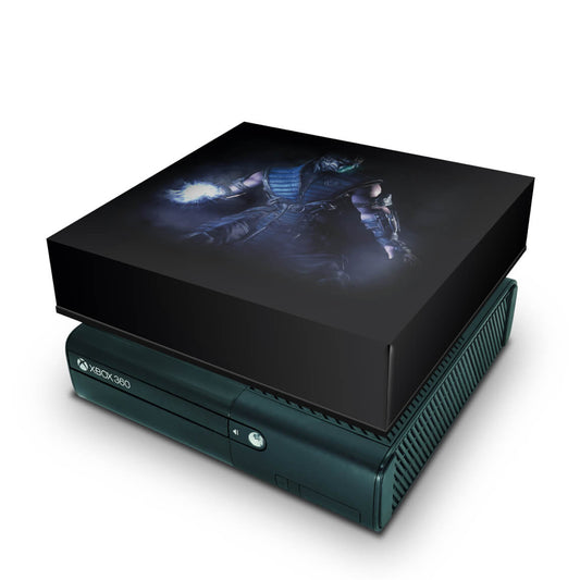 Xbox 360 Super Slim Capa Anti Poeira - Mortal Kombat X Subzero