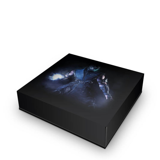 Xbox 360 Super Slim Capa Anti Poeira - Mortal Kombat X Subzero