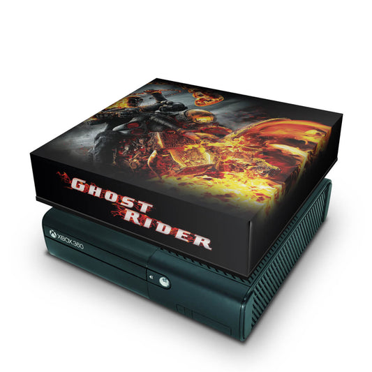 Xbox 360 Super Slim Capa Anti Poeira - Motoqueiro Fantasma A