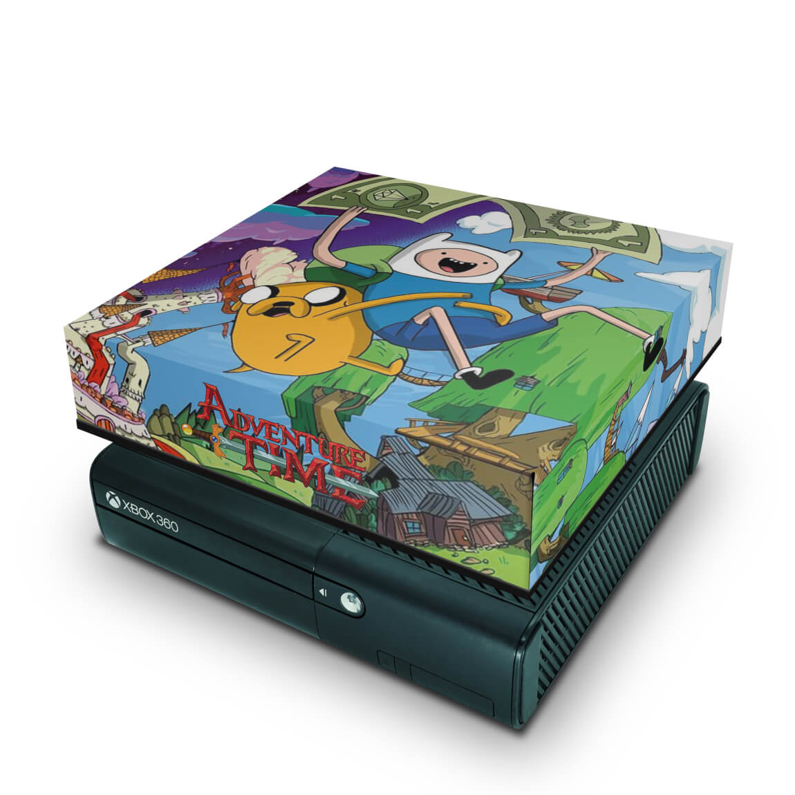Xbox 360 Super Slim Capa Anti Poeira - Hora De Aventura
