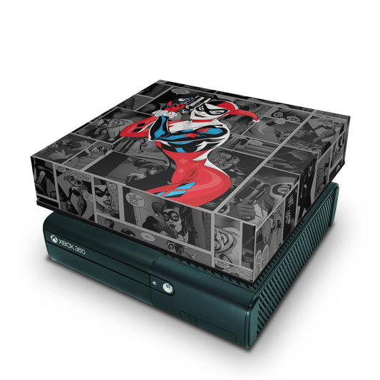 Xbox 360 Super Slim Capa Anti Poeira - Arlequina Harley Quinn