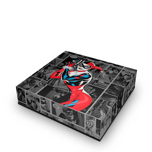 Xbox 360 Super Slim Capa Anti Poeira - Arlequina Harley Quinn