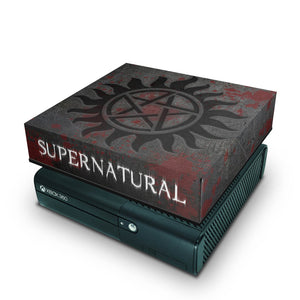 Capa Anti Poeira Xbox 360 Super Slim - Sobrenatural
