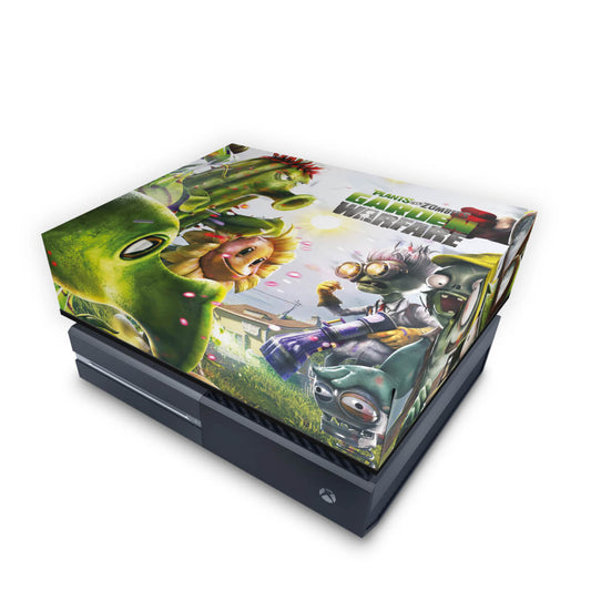 Xbox One Fat Capa Anti Poeira - Plants Vs Zombies Garden Warfare
