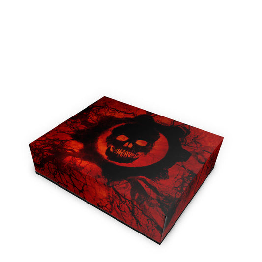 Xbox One Fat Capa Anti Poeira - Gears of War - Skull