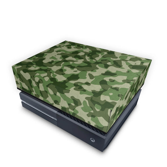 Xbox One Fat Capa Anti Poeira - Camuflado Verde