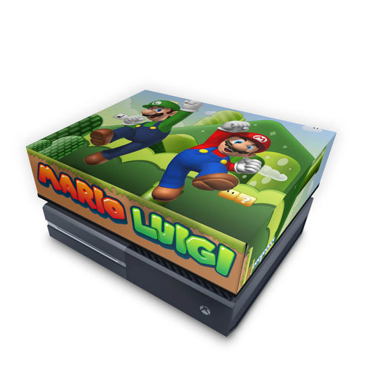 Xbox One Fat Capa Anti Poeira - Super Mario Bros
