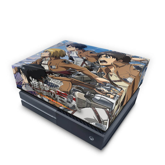 Xbox One Fat Capa Anti Poeira - Attack on Titan #A