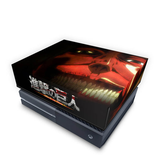 Xbox One Fat Capa Anti Poeira - Attack on Titan #B