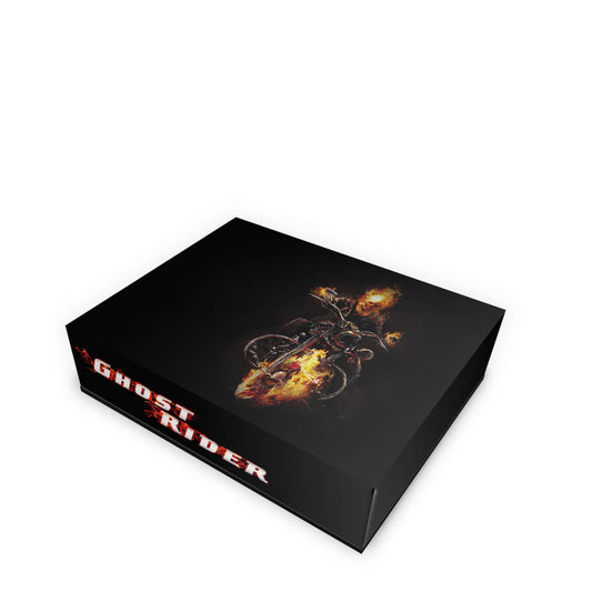 Xbox One Fat Capa Anti Poeira - Ghost Rider - Motoqueiro Fantasma #A