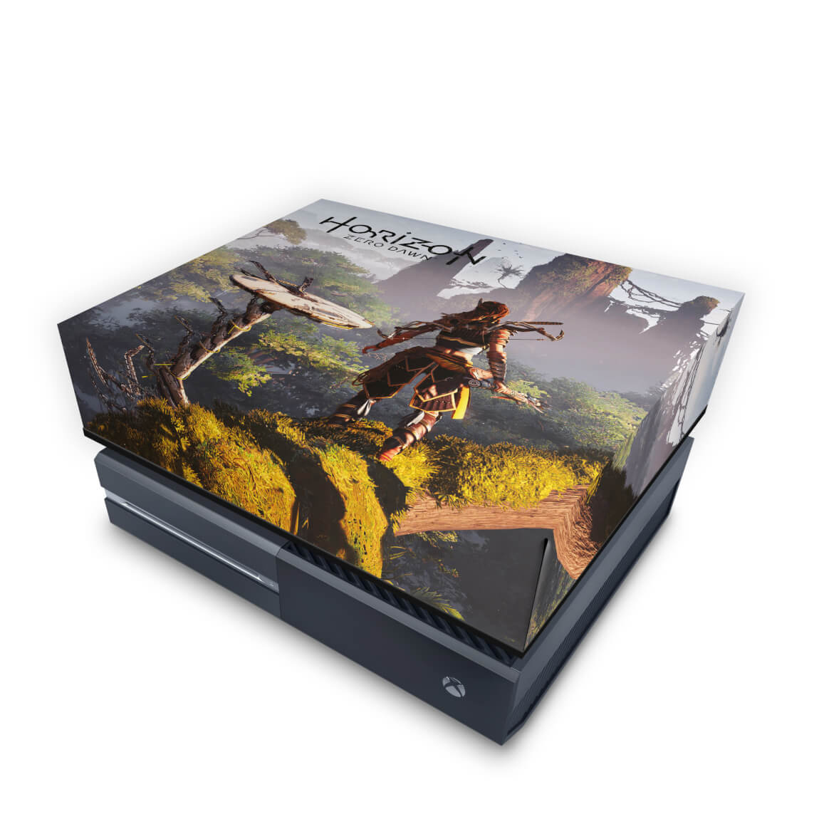 Xbox One Fat Capa Anti Poeira - Horizon Zero Dawn